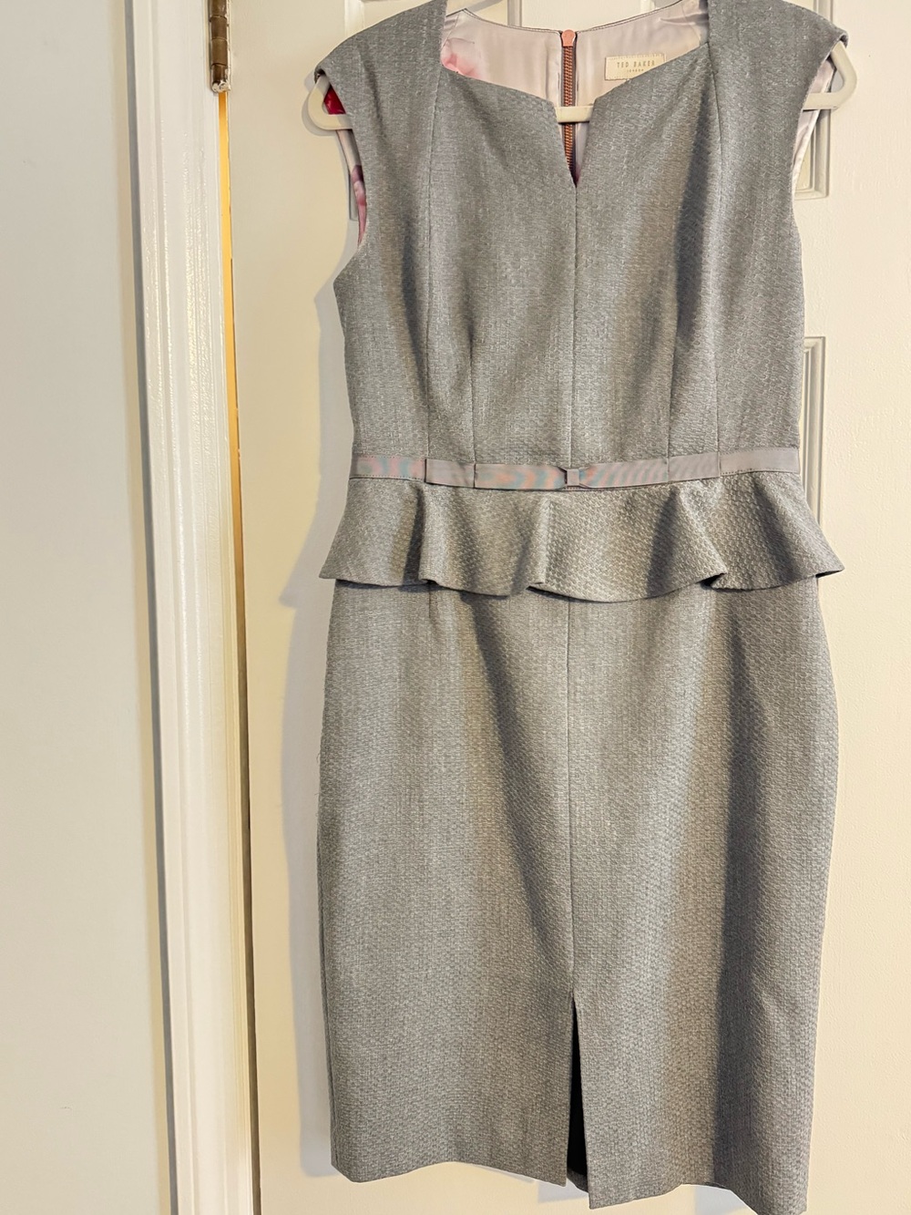 Peplum Sheath Dress